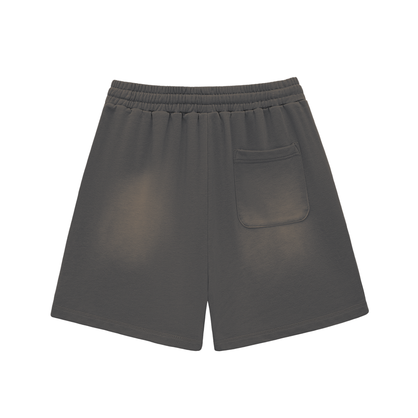 faded Cotton Shorts