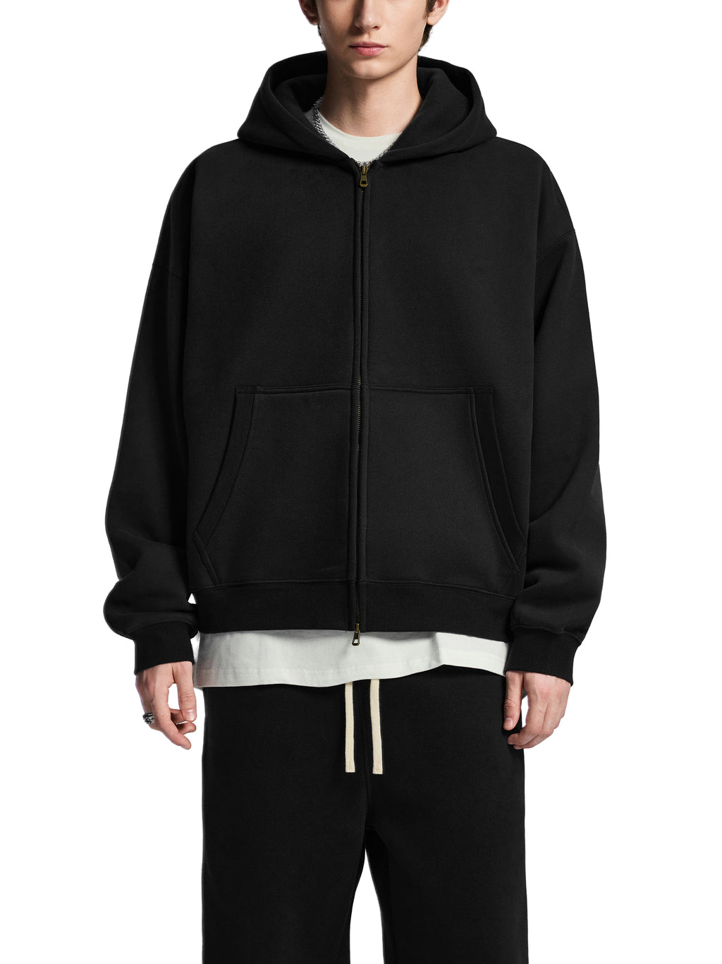 Light Zip Up Hoodie